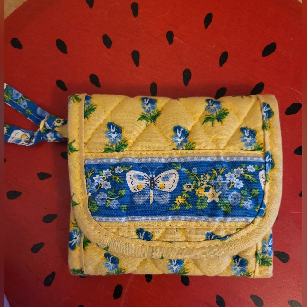 Tiny Vera Bradley Wallet (Katherine Spring 2004)